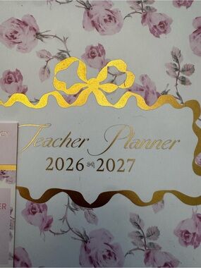 Love Shake Fancy Teacher Planner 2026-2027 🌸🎀💝